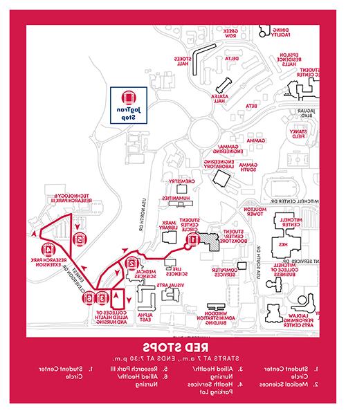 JagTran Red Stops linked to PDF version